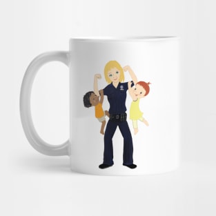 Police Officer Mommy Mums Mug